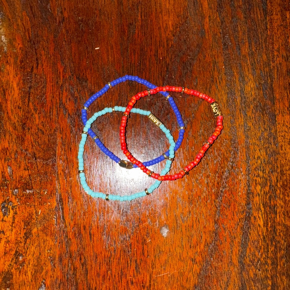 Colorful Beaded Bracelet Set